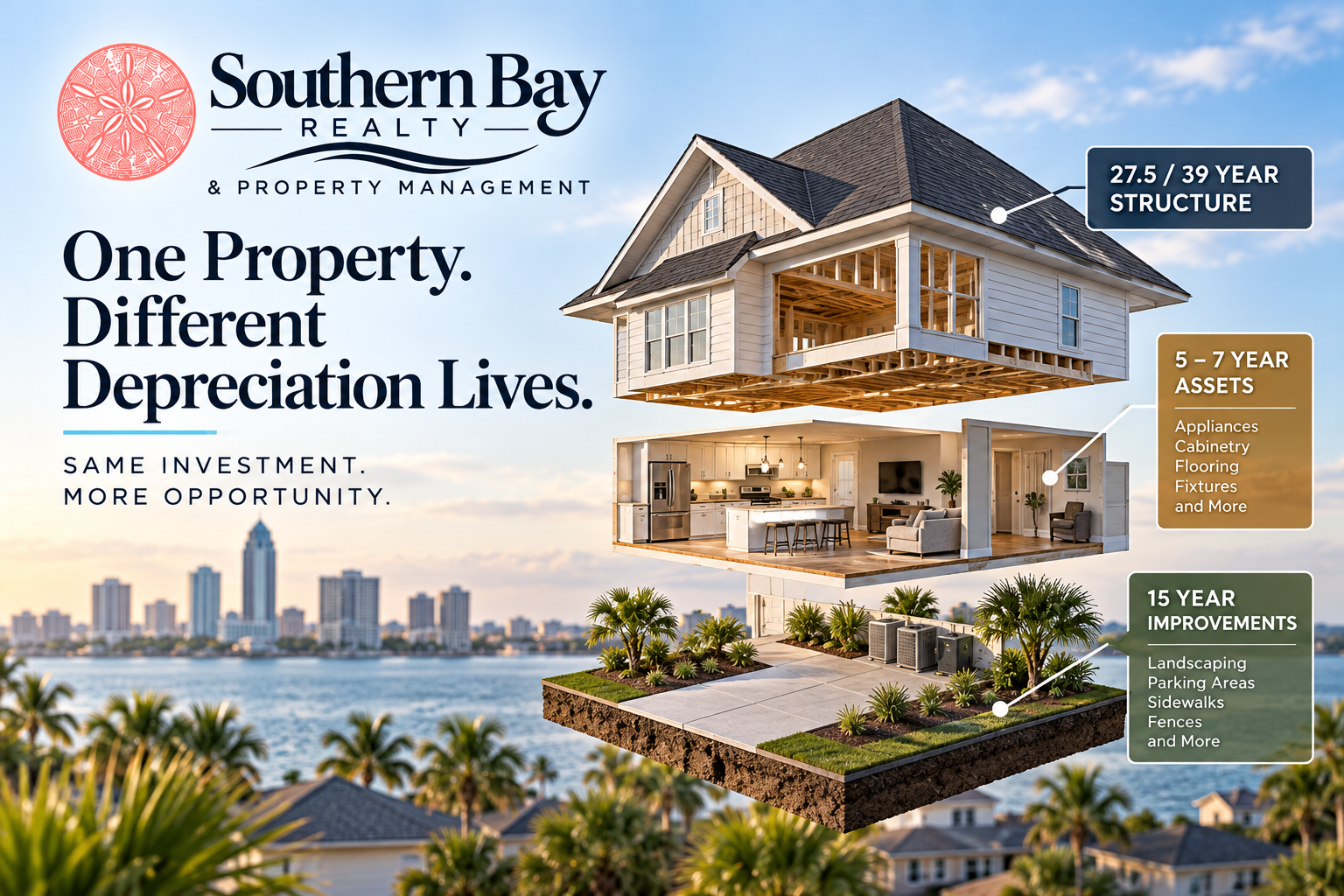 Real estate investment purchase and cost segregation analysis