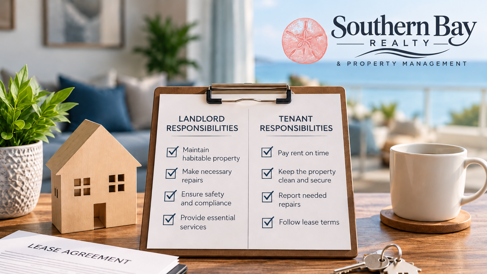 Landlord vs tenant responsibilities in Alabama for Mobile and Baldwin County rental properties